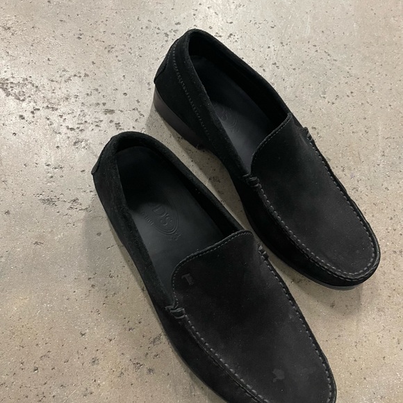 Tods Mens Suede Loafers - Picture 4 of 11